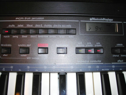 Technics keyboard